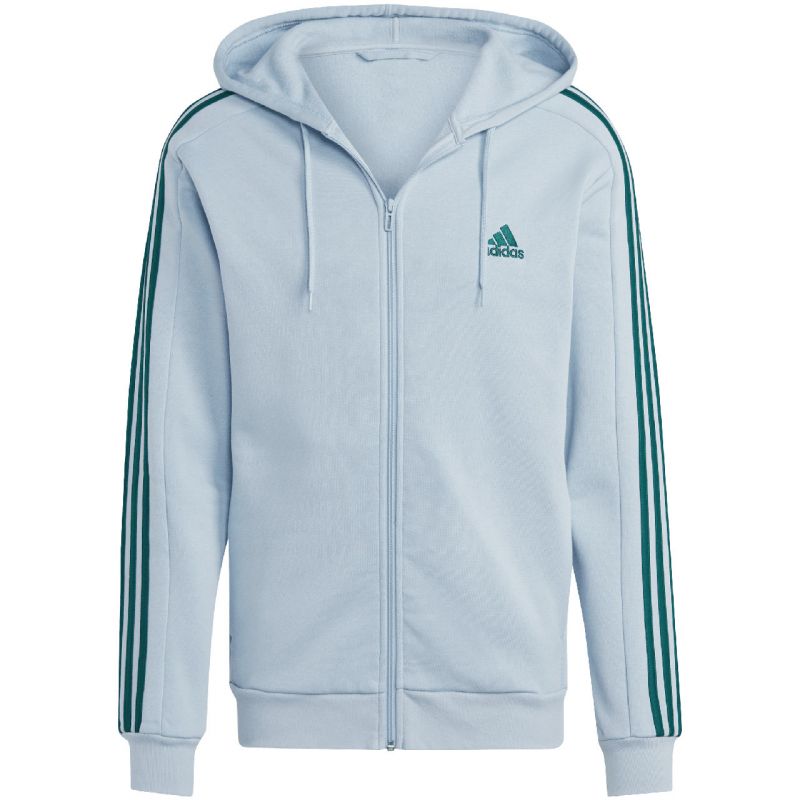 adidas Essentials Fleece 3-Stripes Full-Zip M sweatshirt IJ8932 Pulóver