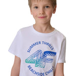 Boy's T-shirt 4F M3284 4FJWSS26TTSHM3284 10S fehér clothing