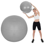 XQMAX Fitness 75cm Antiburst Gray szürke futball labda GSP-7076984
