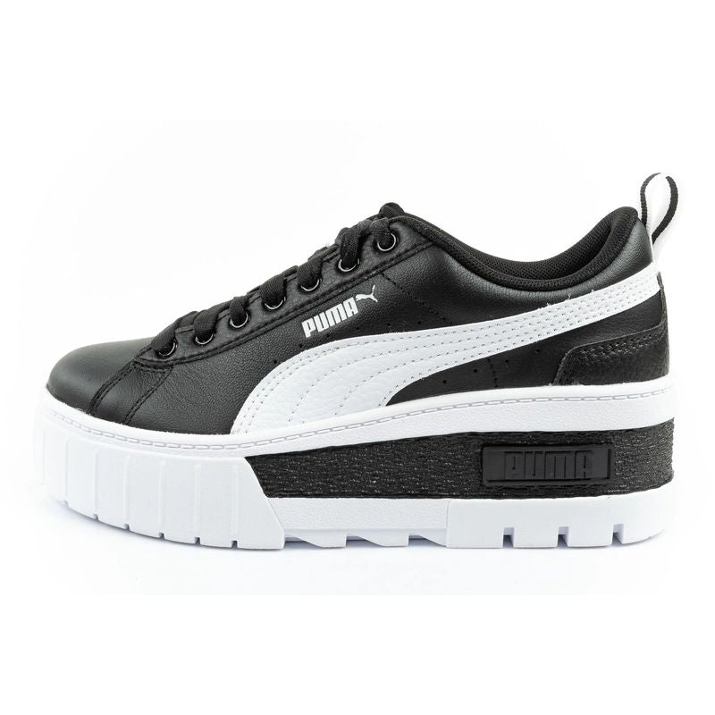 Puma Mayze women's sports shoes Sneakers platform black white fashionable General