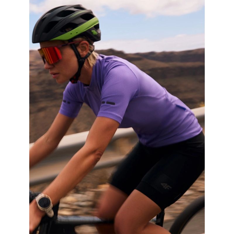 4F Women's cycling jersey with UPF50+ filter póló
