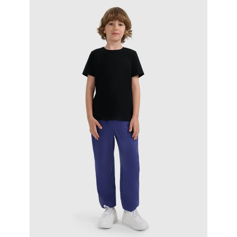 Boy's regular plain T-shirt 4F 4FJRMM00TTSHM3254-20S póló