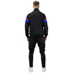 FC Barcelona Men's Tracksuit Barca 5002CHBLA fekete melegítő