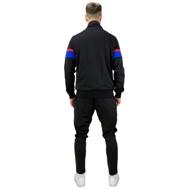 FC Barcelona Men's Tracksuit Barca 5002CHBLA fekete melegítő