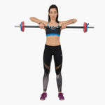 HMS SBP20 barbell, 20KG body pump bar, szürke edzőfelszerelés 17-57-010