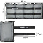 Enero FIT GREY JOINT WEIGHT 14KG (2x7KG) szürke weight, strength training equipment, training equipment