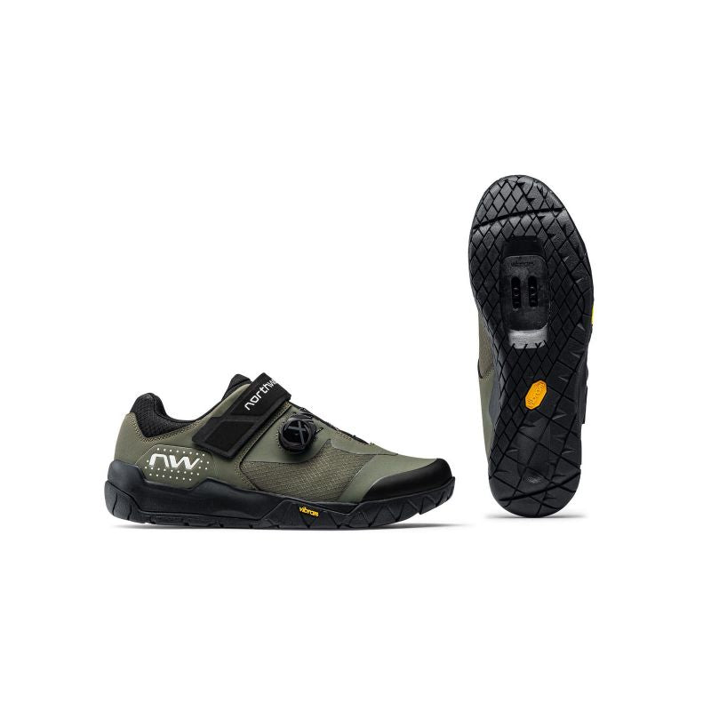 Northwave Overland Plus Cycling Dark zöld cipő 80223013_64