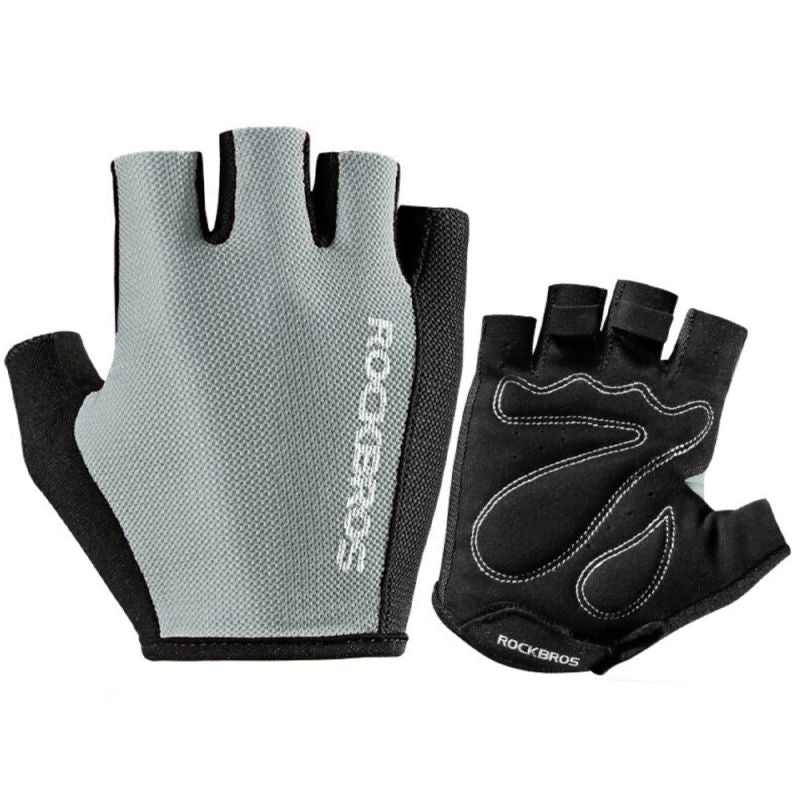 Rockbros cycling gloves, size - gray szürke kesztyű 7016802869250-157273