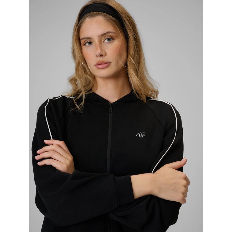 4F Women's regular hooded sweatshirt kapucnis pulóver
