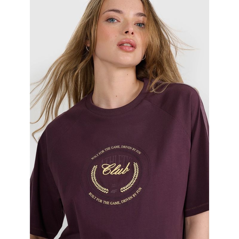 4f Women's oversize printed T- 4FRSS25TTSHF2791-50S Ruházat n/a