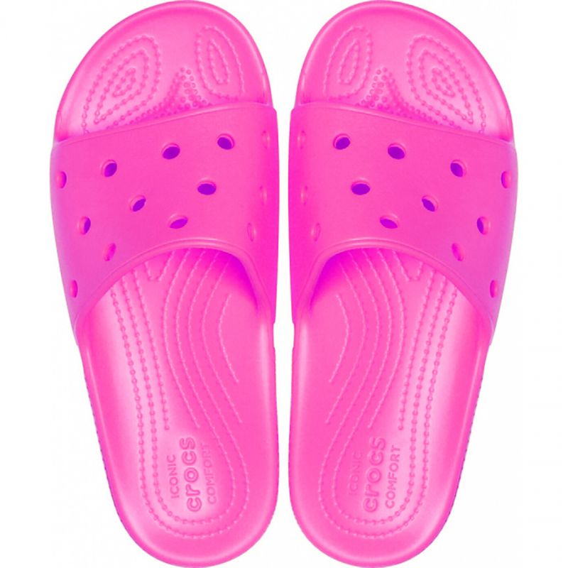 Crocs Classic Slide W 206121 6QQ flip-flops rózsaszín papucs