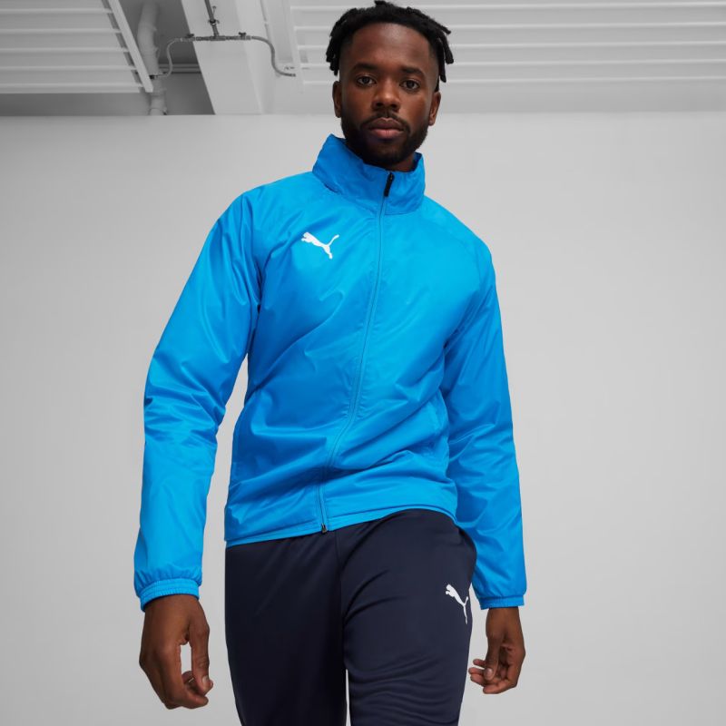 Puma Team Goal All Weather Men's Jacket Blue 659038 02 Ruházat