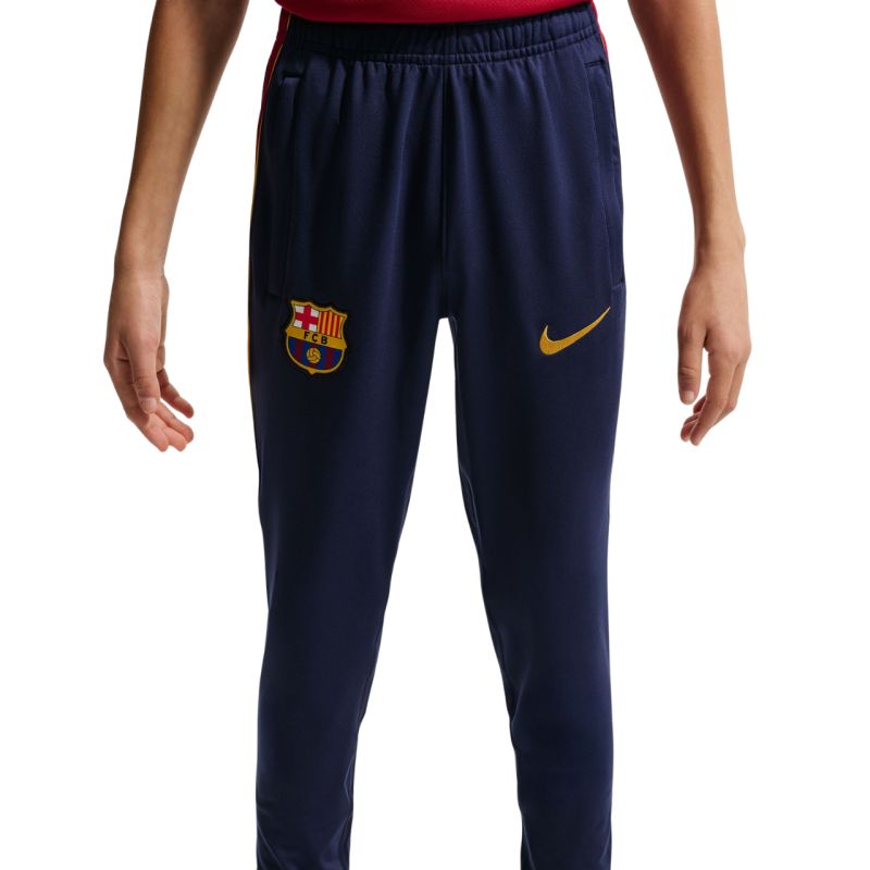 Nike FC Barcelona Strike Kids' Pants Navy kék ruházat