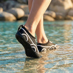 XQMAX Woman Black/Grey Water Shoes Size fekete szandál GSP-1082639