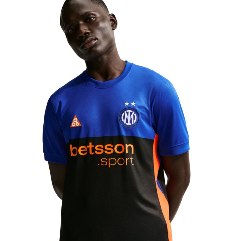 Nike Inter Milan 2026 Stadium SE Men's Jersey Black and IM6998 kék futball mez