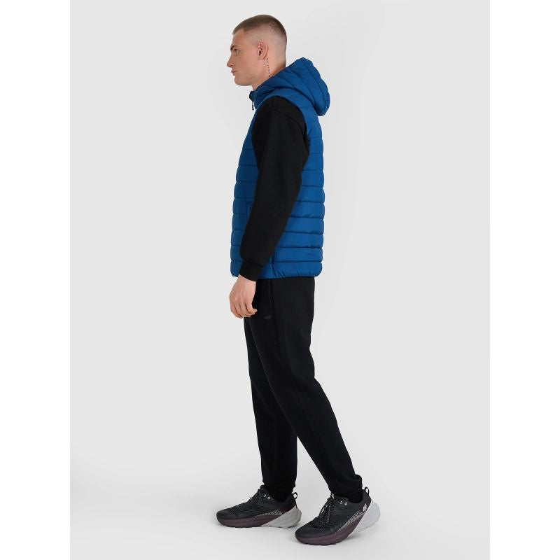 4F Men’s puffer vest with synthetic filling 3xl férfi mellény 4FWAW25TVJAM225-30S