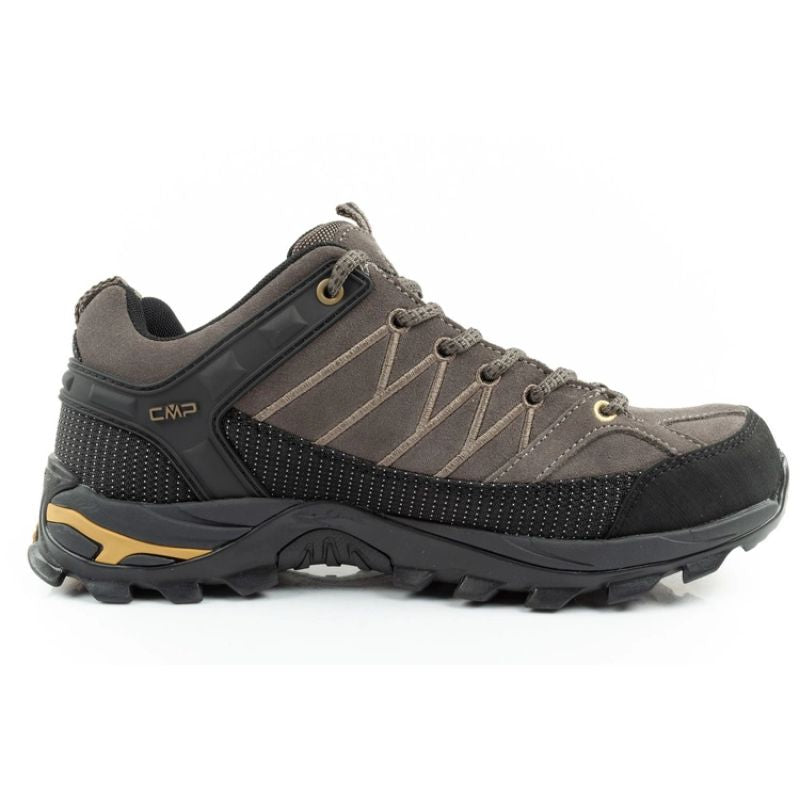 CMP Rigel men's trekking sports shoes, waterproof, durable, brown barna cipő