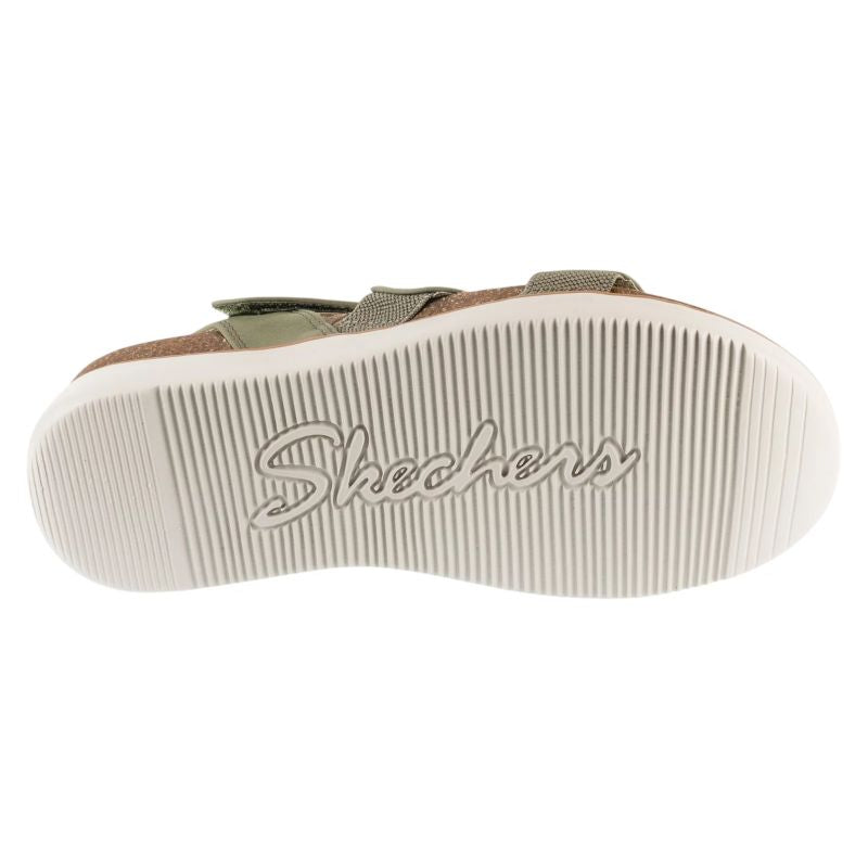 Skechers Lifted Comfort Green zöld utcai cipő 163252-OLV