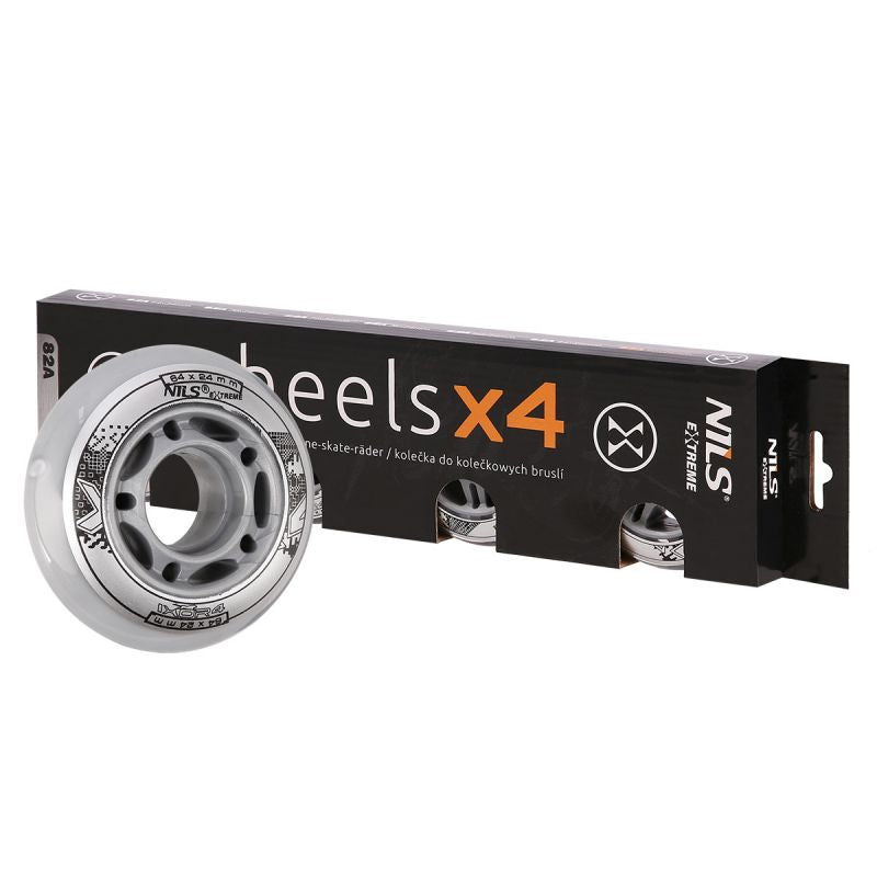 Nils Extreme PU wheels 64x24 82A (4 pcs.)