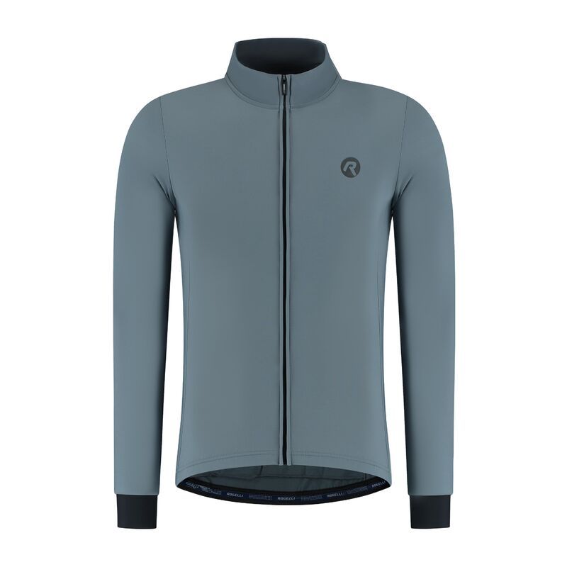Rogelli SIGNATURE long sleeve t-shirt gray 2XL szürke póló