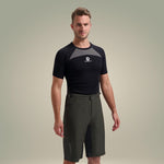 Rogelli MTB ADVNTR cycling bermuda green 2XL zöld short