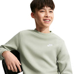 Nike Sportswear Club Fleece Kids' Sweatshirt Light Green