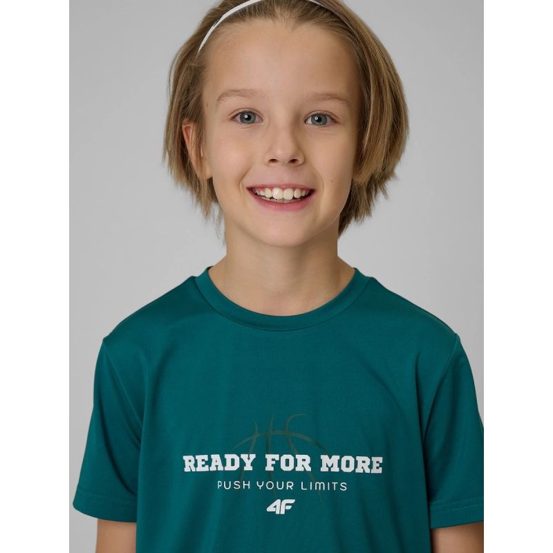 4F Boy's quick-drying sports T-shirt 158/164 póló