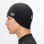Rockbros M015 Winter Reversible Cycling Cap Size 54-61 cm - Black fekete hats