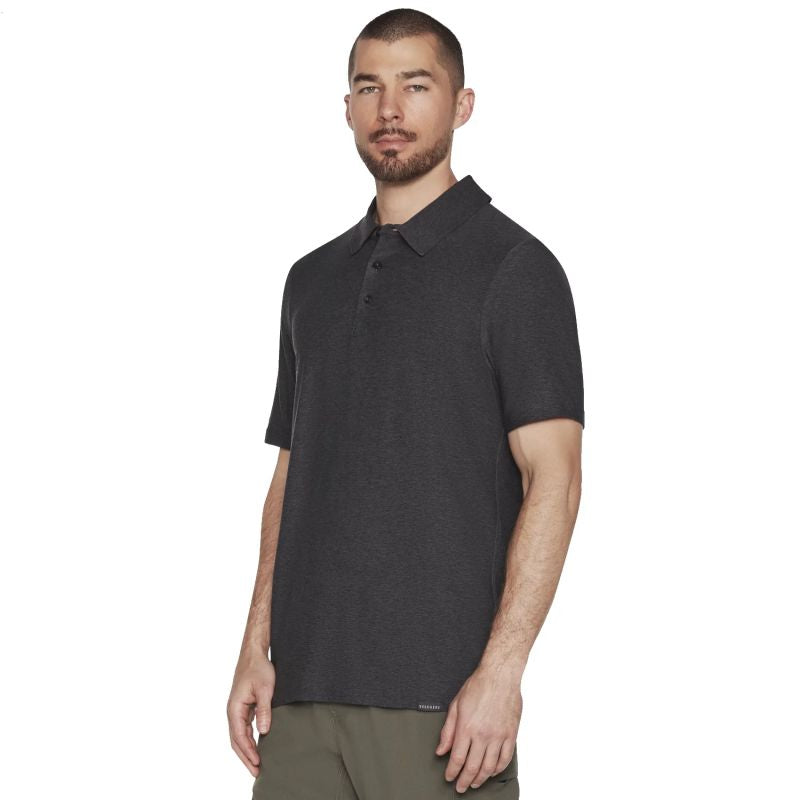 Skechers Go Dri All Day Polo MTO78-BKCC Gray M General