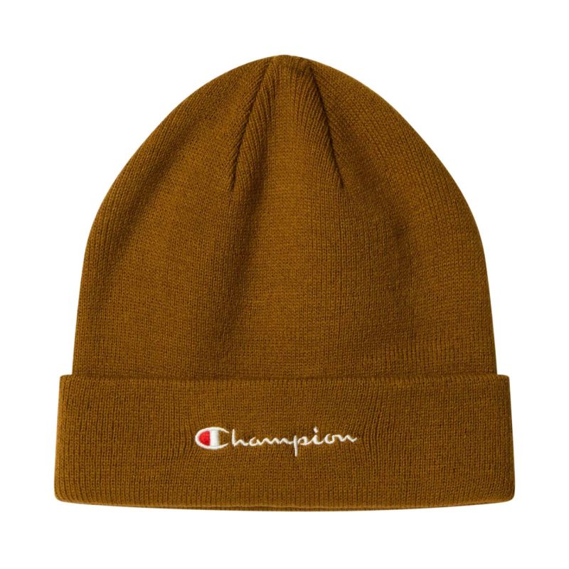 Champion Beanie Cap Brown 806064 MS572 General