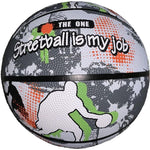 Enero Solid Basketball Size 7 Grey-White fehér labda