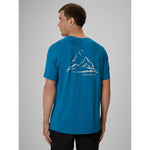 4F Men's quick-drying trekking T-shirt regular póló