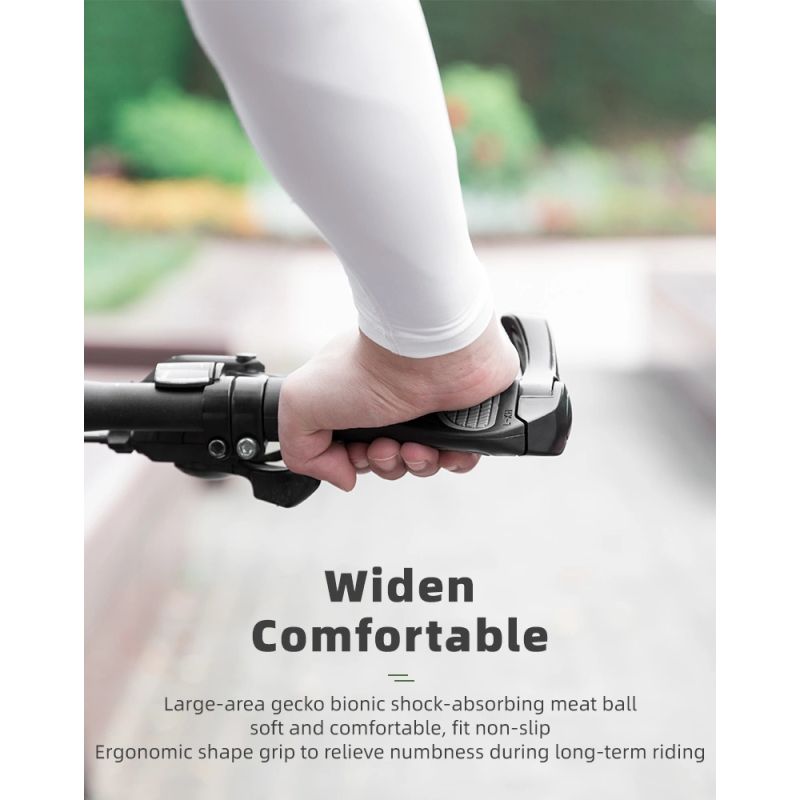 Rockbros Bicycle Holder Set with Horns - Black czarny sets