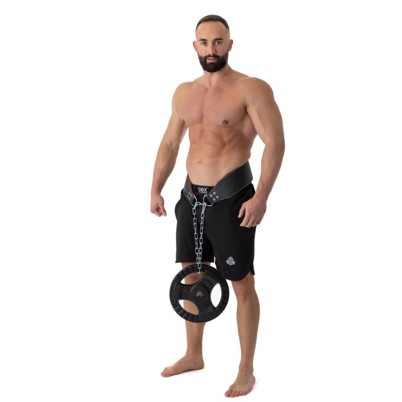 DBX Bushido Genuine Leather Dip Belt training belts, sachets, belts, bags
