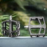 Rockbros K399-BK Wide Platform Bicycle Pedals - Black