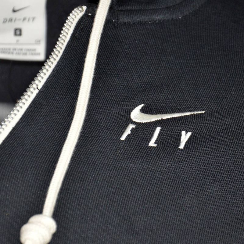 Nike Standard Issue Full-Zip Hoodie Wmns /Pale Ivory - CU3793-010 fekete kapucnis pulóver