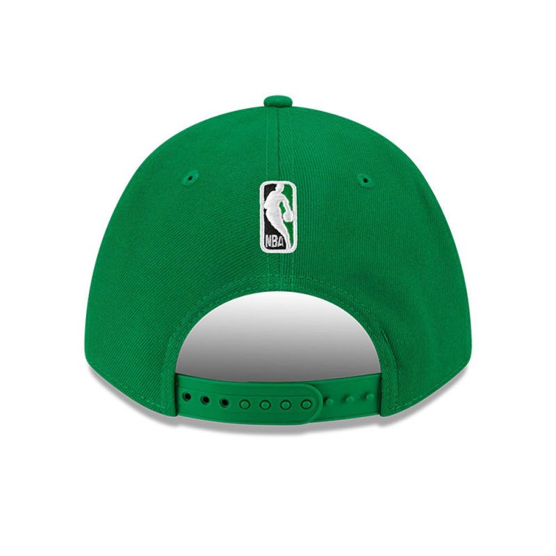 New Era 9FORTY Boston Celtics NBA Team M-Crown Green Snapback Cap - uniwersalny baseball sapka