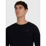 Men's quick-drying trekking longsleeve with merino wool 4F 4FWAW25TFLOM430-20S