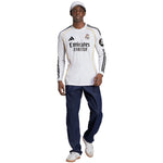 adidas Real Madrid 25/26 Long Sleeve Home Men's Jersey JN8884 fehér póló
