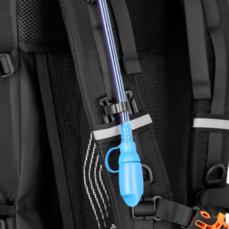 Nils Extreme Nils Camp Nordkapp 65 l Backpack, Black fekete hátizsák 15-07-149