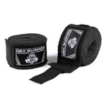 DBX Bushido Cotton Boxing Wraps - 4 Meters | Black elastyczne złote martial arts equipment