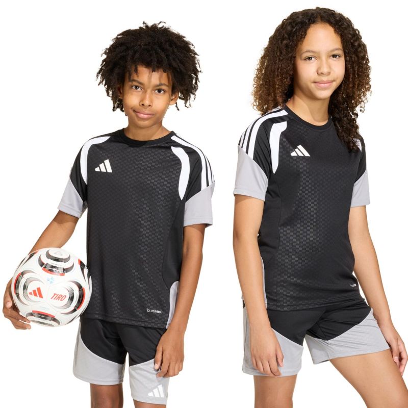 adidas Tiro 26 Competition Training Kids T-Shirt Black and KA7599 szürke póló