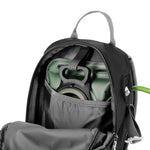 Nc1950 Black Cavern Tourist Backpack 18l Nils Camp fekete hátizsák