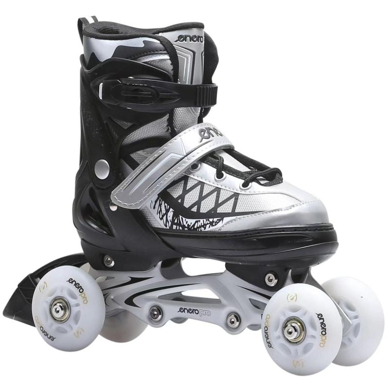 Enero Pro Roller Skates-Roller Skates-Ice Skating 4in1 Led 26-29 Gray szürke skates, roller skates