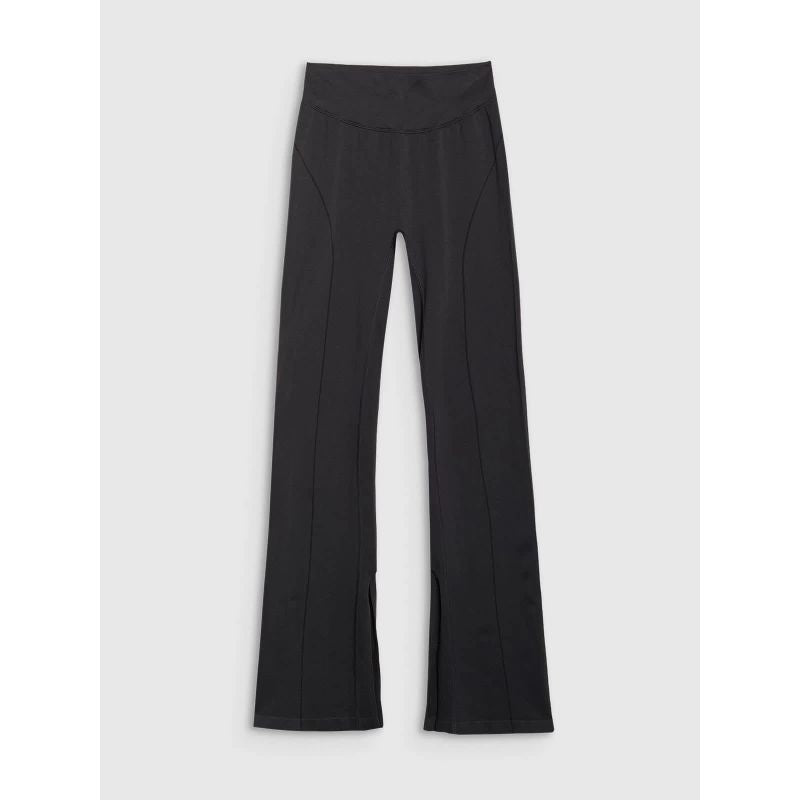 Women's seamless training pants with flared legs 4F 4FRSS25TFTRF1031-20S xs/s leggings