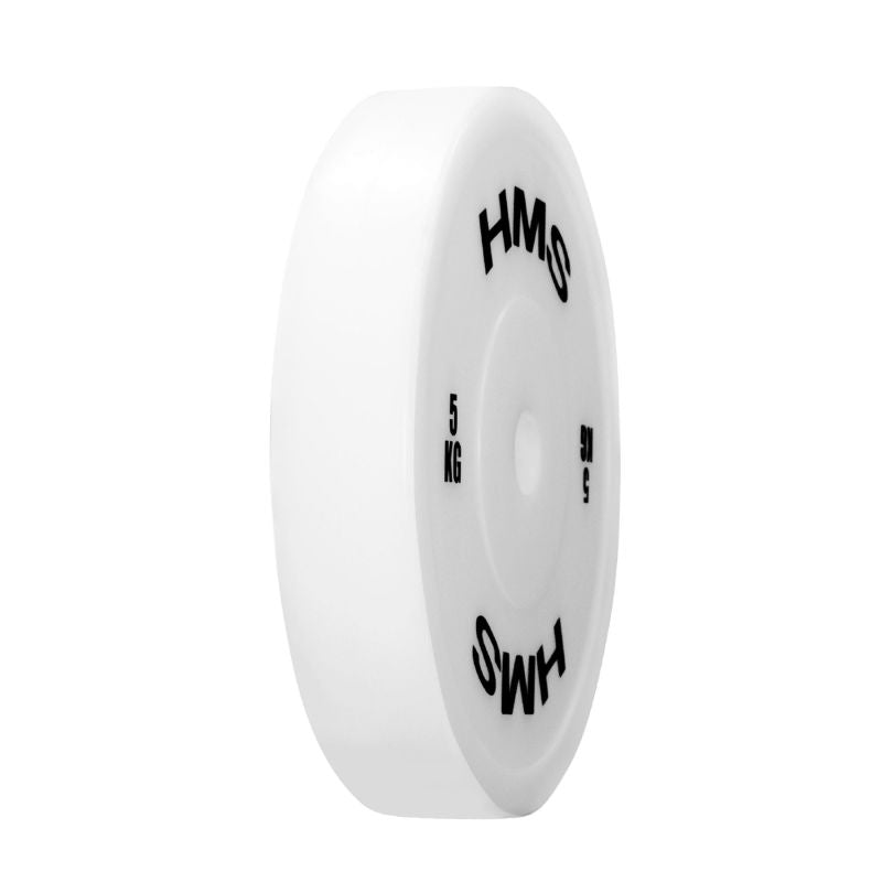 HMS TPP05 (2 x 5.0 KG) WHITE OLYMPIC PLATE TECHNICAL PE 2 x 5.0 KG fehér póló 17-61-115