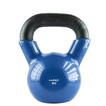 HMS KNV08 BLUE vinyl-coated cast iron kettlebell kék fejpánt 17-64-042
