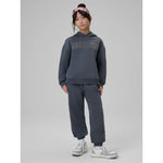 4F Girls' loose sweatshirt with hood 158/164 kapucnis pulóver 4FJRSS26TSWSF2627-22S