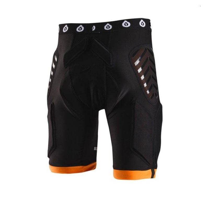 661 EVO COMPRESSION black narancssárga short