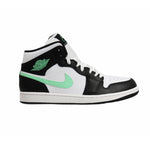 AIR Jordan 1 Mid Green Glow White Men's Sneakers - zöld cipő